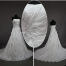 from facotry---Spaghetti taffeta lace top formal bridal ball gown,wedding dress