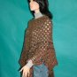 KNC Coming Home "Martha Stewart" Poncho Barley Sz S-M