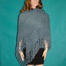 KNC Hand Knit Homespun Shawl Williamsburg