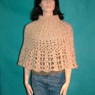 KNC Elegant Hand Knit & Crochet Poncho