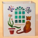 KNC Cat Silhouette Large Tealight Holder