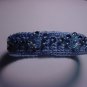 KNC KittyWear Crochet Cat Collar BlueBell