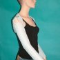 KNC Hand Crochet Caney Shrug Powder Blue