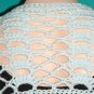 KNC Hand Crochet Caney Shrug Powder Blue
