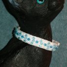 KNC KittyWear Beaded Crochet Cat Collar Birthstone