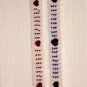 KNC KittyWear Beaded Crochet Cat Collar Heartbeats