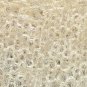KNC Hand Knit Evening Fur Capelet Cream Glitter
