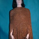 KNC Hand Knit Homespun Shawl Ranch