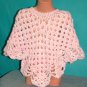 KNC Coming Home Kids' Poncho Pink Carnation Size 4