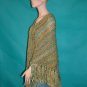 KNC Hand Knit Homespun Shawl Meadow