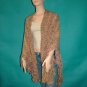 KNC Hand Knit Homespun Shawl Sierra