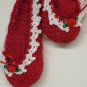 KNC Hand Crochet Ballet Slipper Sachet - The Red Shoes