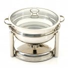 Kitchen Pride® T-304 Surgical Stainless Steel 11" Chafing Dish