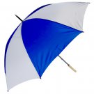 48" Blue & White Golf Umbrella