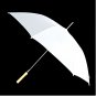 60" White Rain & Shade Wind Proof Golf Umbrella