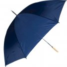 60" Navy Blue Rain & Shade Wind Proof Golf Umbrella