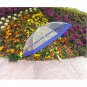 48" Clear w/ Blue Golf Umbrella