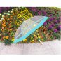 48" Clear w/ Green Golf Umbrella