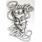 OG Abel Realistic Temporary Tattoo , "Smile Now"