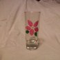 Pink Flower Shot Glass or Toothpick Holder