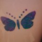 Tie dye Butterflies Coffee Mug