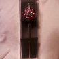 Metal Red Flower Book Mark