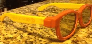 LION KING REAL D 3D GLASSES LIMITED EDITION KIDS SIZE *USED ONCE* FREE SHIP