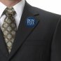 OFFICIAL 2012 RON PAUL BLUE 1 1/2 INCH METAL PIN -NEW- SHIPS FREE