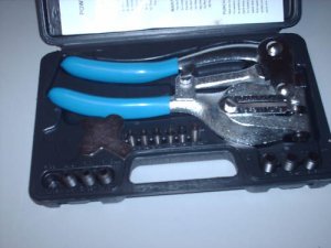Hole Punch Kit- Aircraft,Automotive, Industrial, Machinist Tools