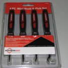 4pc Mini Hook & Pick Set-Aircraft,Aviation,Automotive,Industrial,Truck Tools