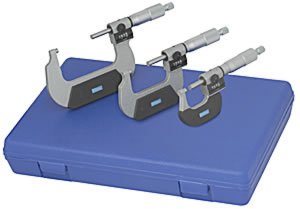 0-3" Micrometer Set-Aircraft,Auto,Aviation,Truck, Machinist Tools