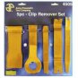 5 Piece Fastener & Molding Remover Set - Automotive Tools