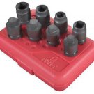 8 Piece 1/2" Drive Pipe Plug Socket Set- Aircraft,Aviation,Automotive Tools
