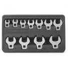 11 Piece 3/8" Drive SAE Crowfoot Wrench Set-Aircraft,Aviation,Automotive Tools