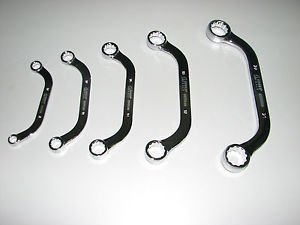 5 Piece Metric Half Moon Wrench Set-Automotive Tools