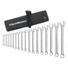 18 Piece SAE Long Pattern Combination Non-Ratcheting Wrench Set-Aircraft