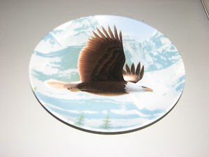 The Bradford Exchange The Bald Eagle Plate With Certificate of Authenticity
