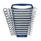 12 Piece Metric Flex Head Combination Ratcheting Set-Automotive Tools
