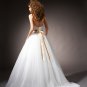 2012 new fashion elegant backless, designer wedding dress WD5