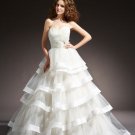 2012 new fashion elegant backless, designer wedding dress WD7