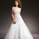 2012 new fashion elegant spaghetti straps, designer wedding dress WD10