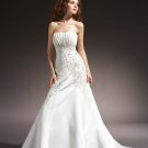 2012 new fashion elegant sleeveless designer wedding dress WD16