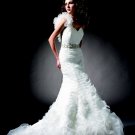 2012 new fashion elegant one-shoulder designer wedding dress WD20