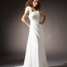 2012 new fashion elegant one-shoulder designer wedding dress WD22