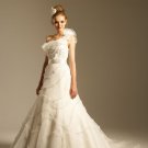 2012 new fashion one-shoulder elegant designer wedding dress WD26