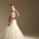2012 new fashion sleeveless elegant designer wedding dress WD27