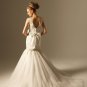 2012 new fashion V-neck elegant designer wedding dress WD28