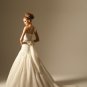 2012 new fashion one-shoulder scoop elegant designer wedding dress WD29