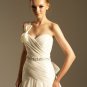 2012 new fashion one-shoulder scoop elegant designer wedding dress WD29