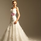 2012new style fashion spaghetti straps elegant designer wedding dress WD32